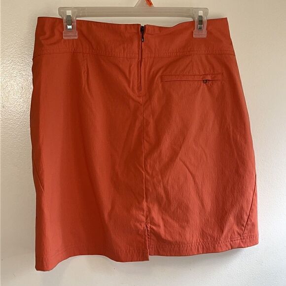 EXCELLENT CONDITION WOMEN’S SIZE 8 ORANGE STRETCH ROYAL ROBBINS SKORT - Picture 4 of 6